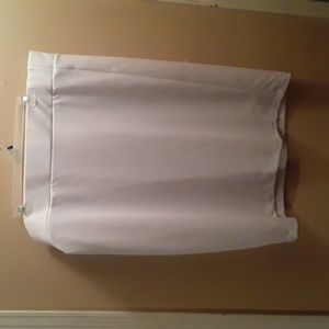White skirt